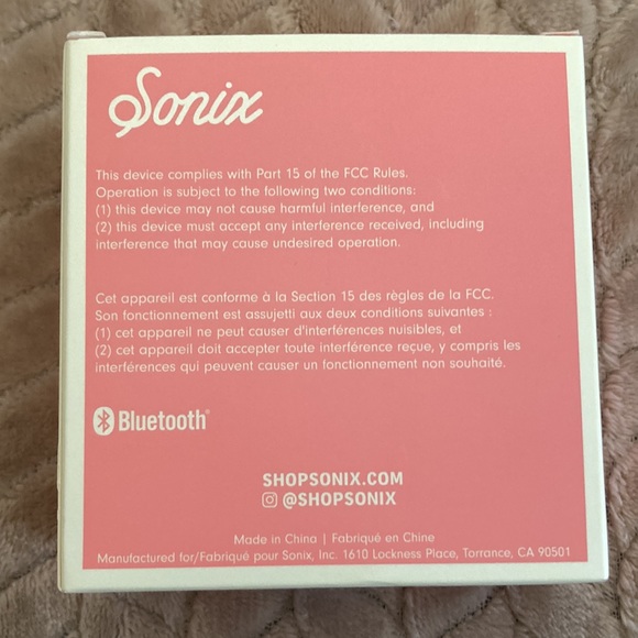 Sonix Bluetooth Speaker. NEW / Unused. - Picture 2 of 2